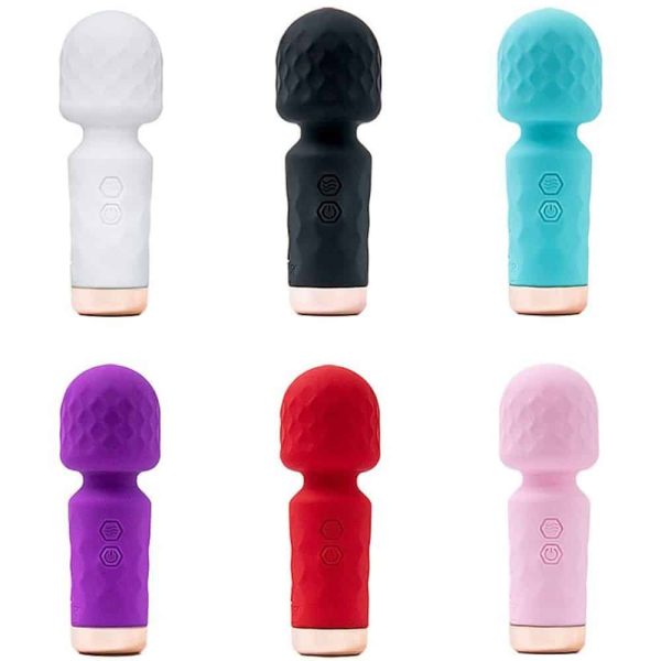 Mini Varinha Mágica Hero Recarregável com 10 modos de vibração