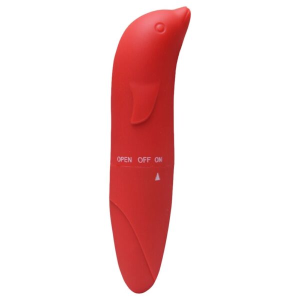 Vibrador ponto g aveludado com formato golfinho - Image 9