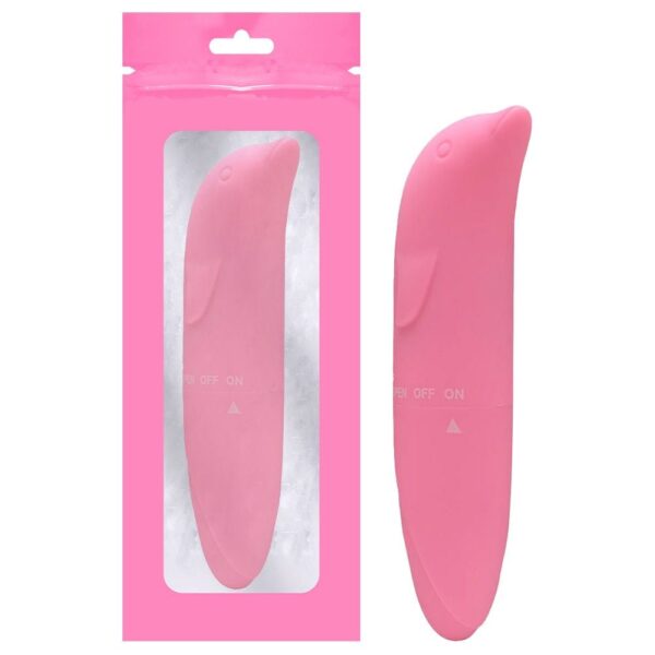 Vibrador ponto g aveludado com formato golfinho - Image 6