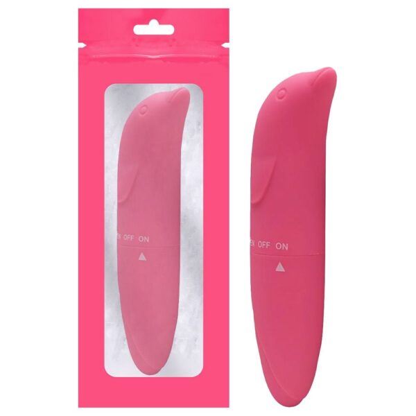 Vibrador ponto g aveludado com formato golfinho - Image 4