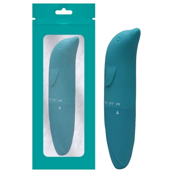 Vibrador ponto g aveludado com formato golfinho - Image 8