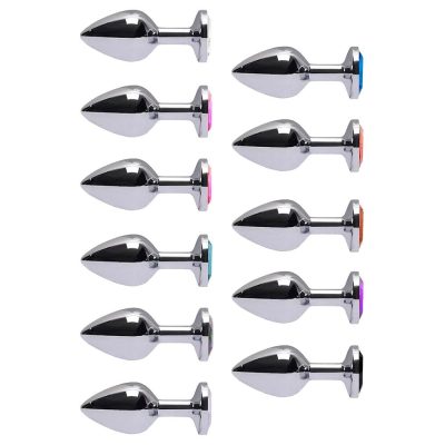 Plug Anal Tamanho Médio de Aço Brilhante 17 15330586644 17183021924153 zoom 1