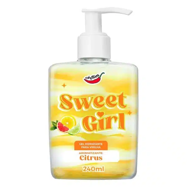 Sweet Girl Gel Hidratante Para Virilha Beijável Com Sabor 240G Chillies - Imagem 2