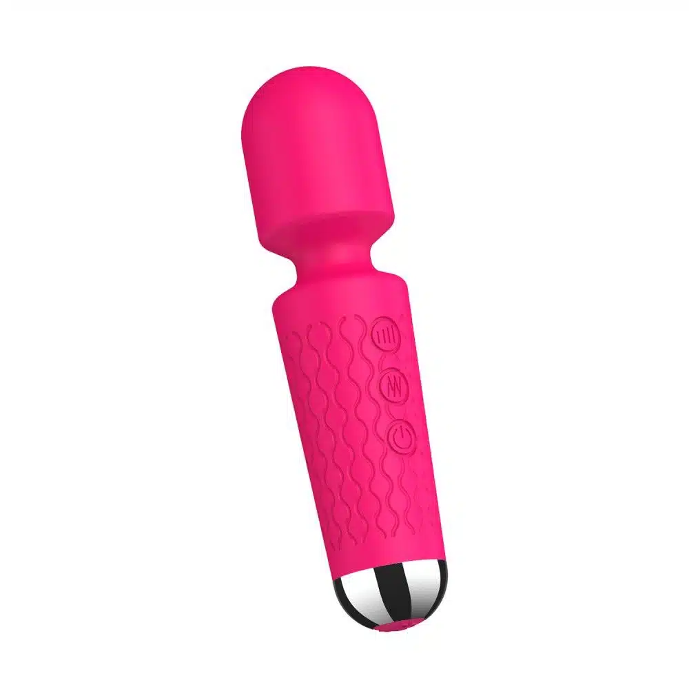 Mini Vibrador Varinha Mágica com 20 Modos de Vibrações e 8 Níveis e Velocidade  Imagem 7