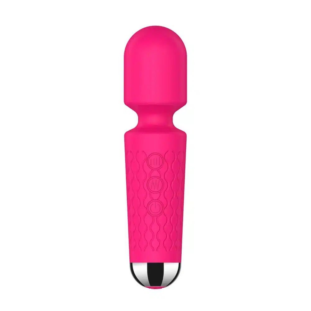 Mini Vibrador Varinha Mágica com 20 Modos de Vibrações e 8 Níveis e Velocidade  Imagem 9