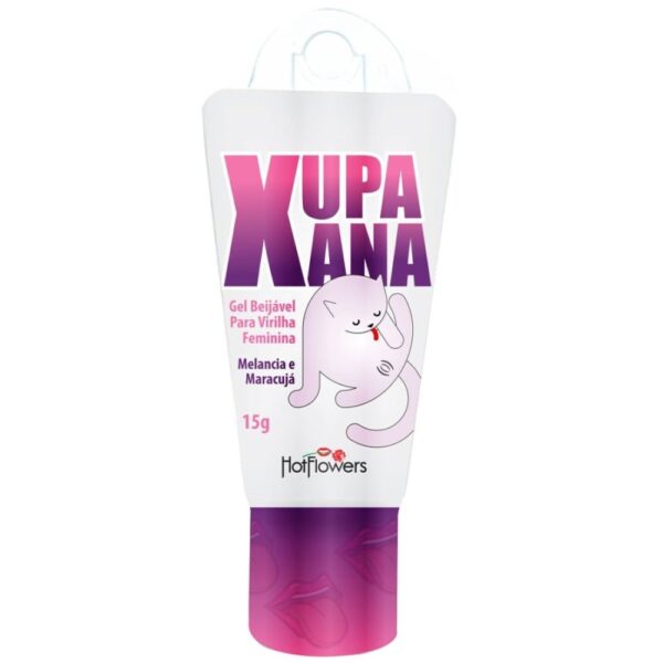 Xupa Xana Gel Beijável para virilha feminina 15g HotFlowers