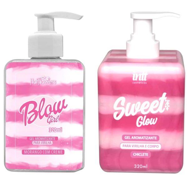 Kit sensação do momento Blow girl + Sweet Glow da intt