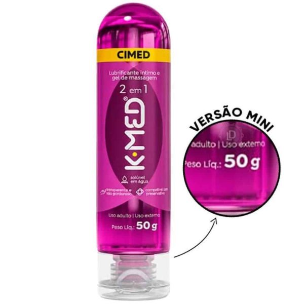 Lubrificante Íntimo K-Med 2 em 1 50g Cimed