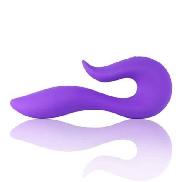 Vibrador Recarregável Com Estimulador 7 Modos De Vibração Love - Lovetoys