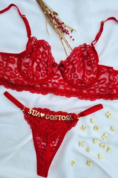 Conjunto sem bojo com aro vermelho lulu tule beijo personalizavel 5 15333588288 conjunto sem bojo com aro vermelho lulu tule beijo personalizavel 01 1