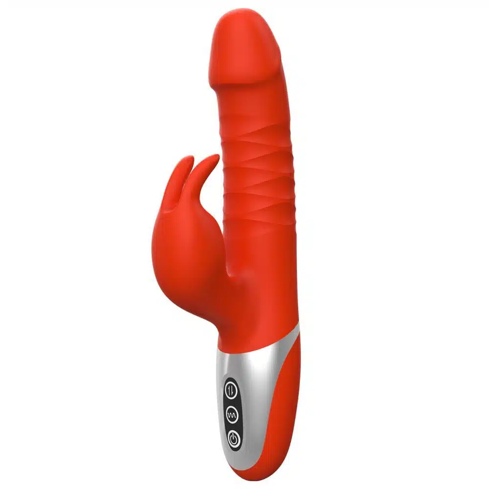 Vibrador Com Estimulador Fun Rabbit Luxury   Intt  Imagem 3