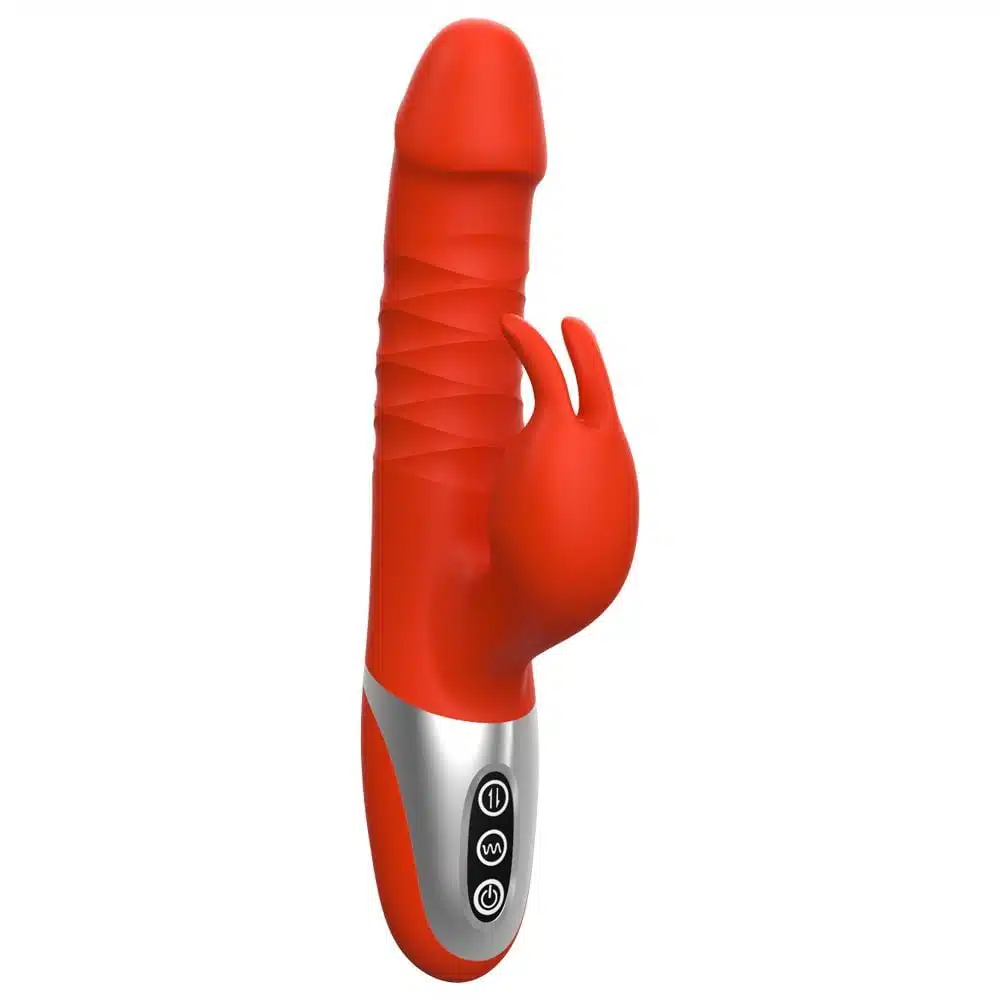Vibrador Com Estimulador Fun Rabbit Luxury   Intt  Imagem 6