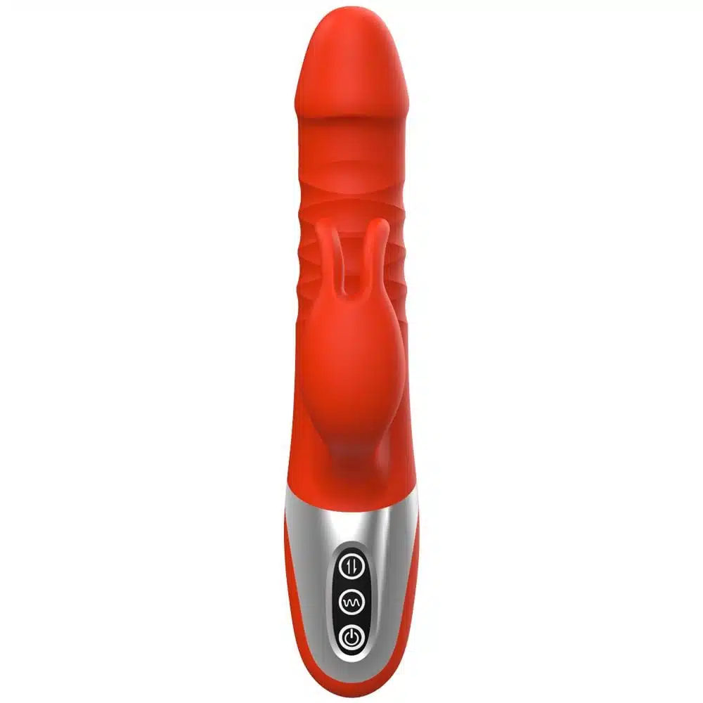 Vibrador Com Estimulador Fun Rabbit Luxury   Intt  Imagem 5