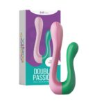 Double Passion Collors Vibrador Multifuncional Com 10 Modos De Vibração