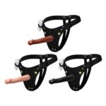 Cinta Strap-On Com Prótese Com Vibro 19x4,2cm