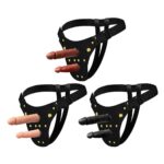 Cinta Dupla Ativa Dp Com 2 Próteses Soulsex 16x4,6 cm