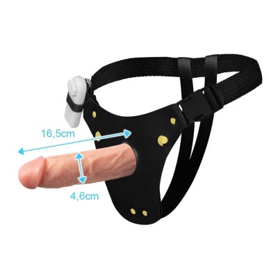 Alternative view of Cinta Strap-On Com Pênis Vibrador 16x4 cm Soulsex