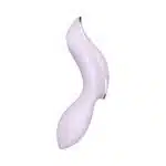 Vibrador de clitóris e ponto g recarregável com motor duplo 11 ondas de pressão e 12 vibração - Satisfyer curvy trinit 2 - Imagem 3