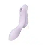 Vibrador de clitóris e ponto g recarregável com motor duplo 11 ondas de pressão e 12 vibração - Satisfyer curvy trinit 2 - Imagem 2
