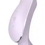 Vibrador de clitóris e ponto g recarregável com motor duplo 11 ondas de pressão e 12 vibração - Satisfyer curvy trinit 2 - Imagem 4