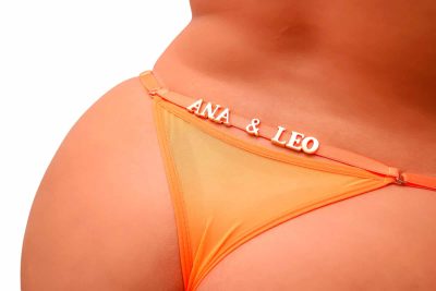 Alternative view of Calcinha Personalizável Neon Plus Tallyta - Laranja