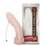 Pênis Realístico Em CyberSkin Com Vértebra 18cm - Sexy Fantasy