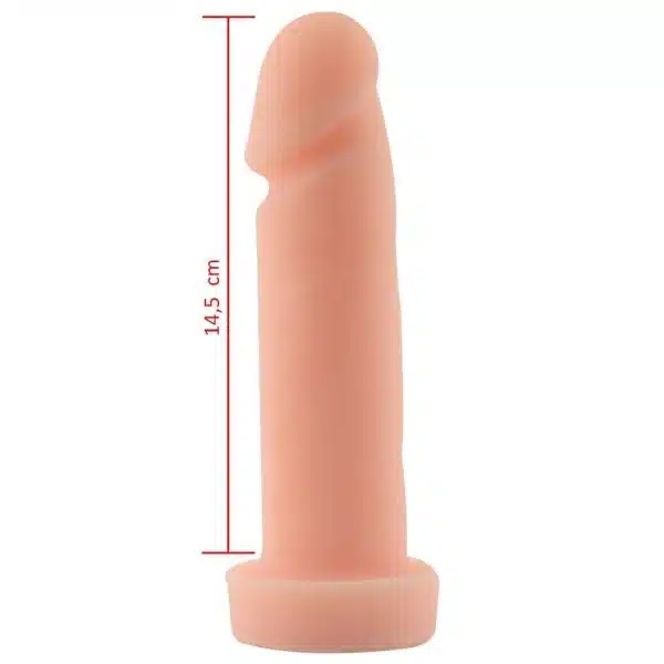 Pênis Realístico Em CyberSkin 16 cm - Sexy Fantasy