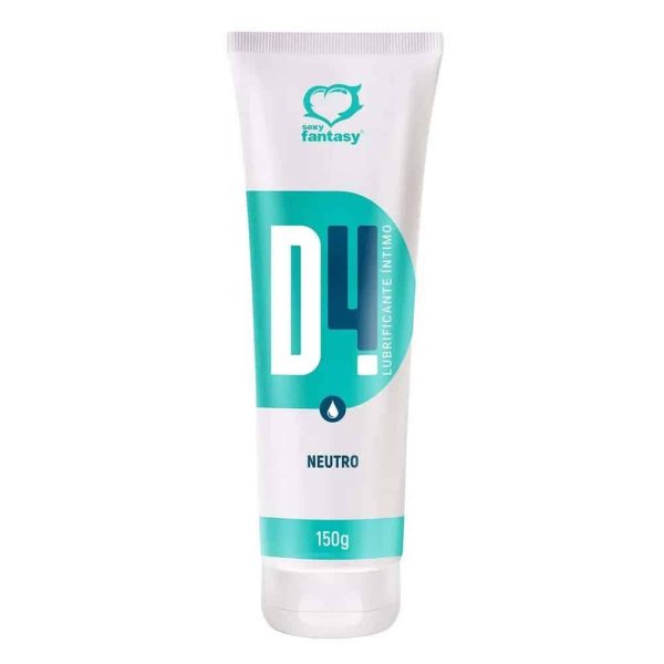 Lubrificante Íntimo D4 Neutro 150g - Sexy Fantasy