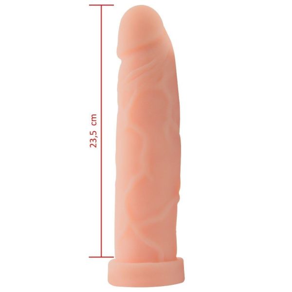 Pênis em cyberskin maciço 24 x 6cm - Sexy fantasy