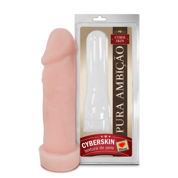 Capa Peniana Cyber Skin similiar a textura de Pele 20x5,5 - Sexy Fantasy