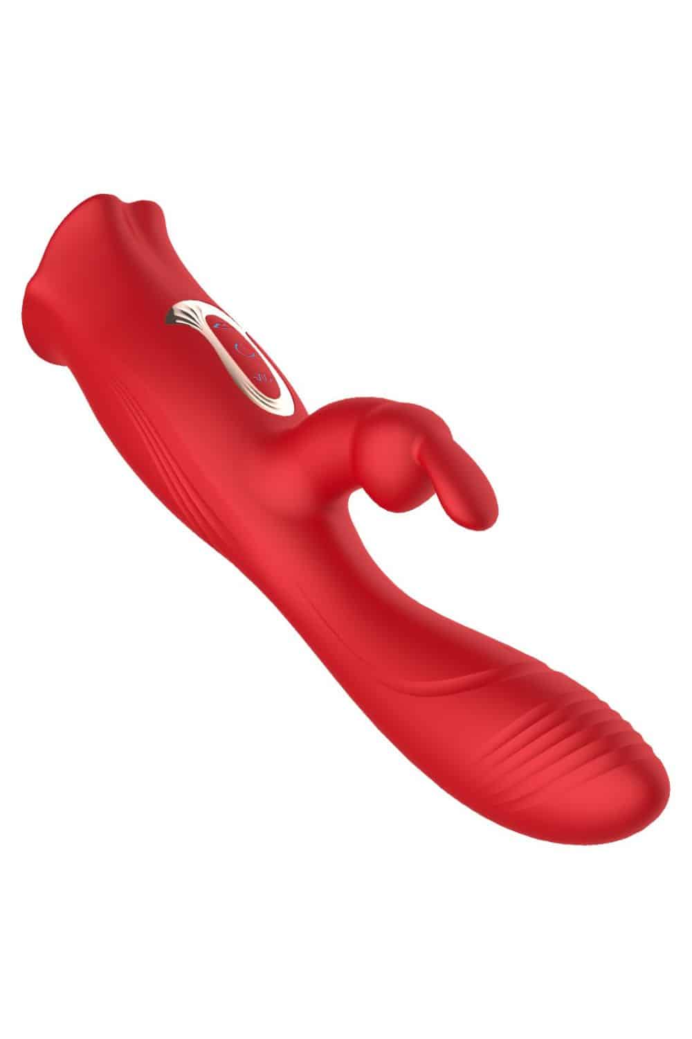 Boca Vibratória com Penetração e Estimulador de Clitóris - Imagem 2