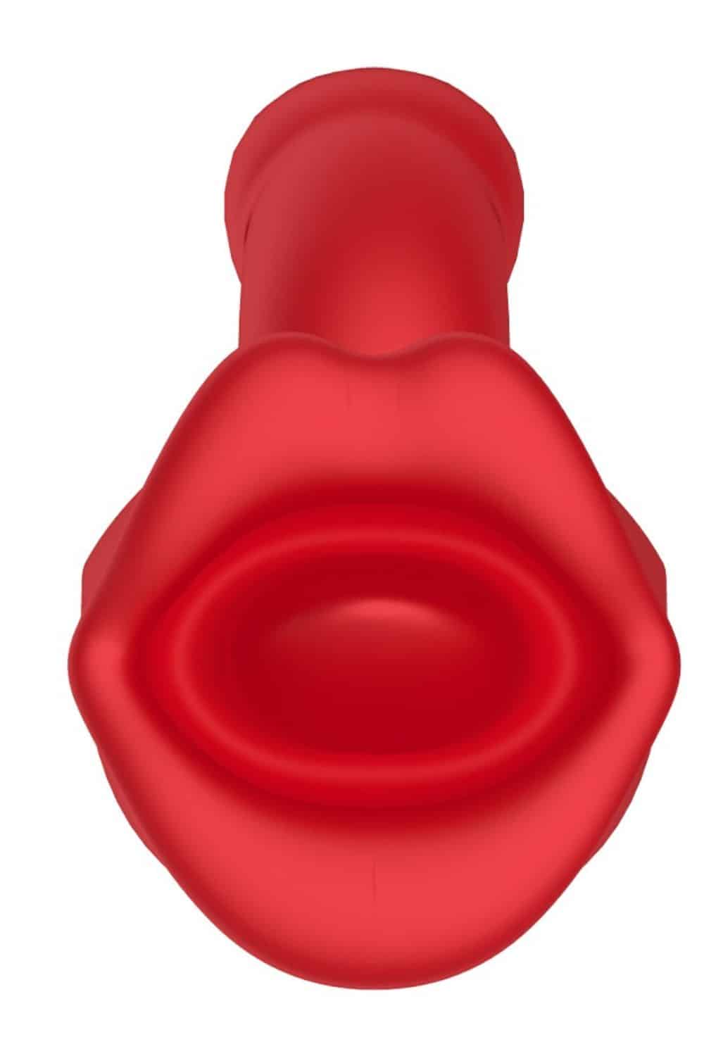 Boca Vibratória com Penetração e Estimulador de Clitóris - Imagem 5