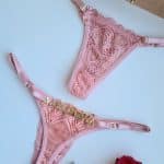 Calcinha personalizável fio Romance em renda