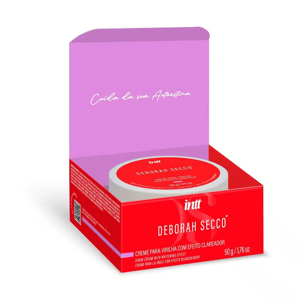 Creme Clareador Íntimo Com Hidratação Intt E Deborah Secco  Imagem 6