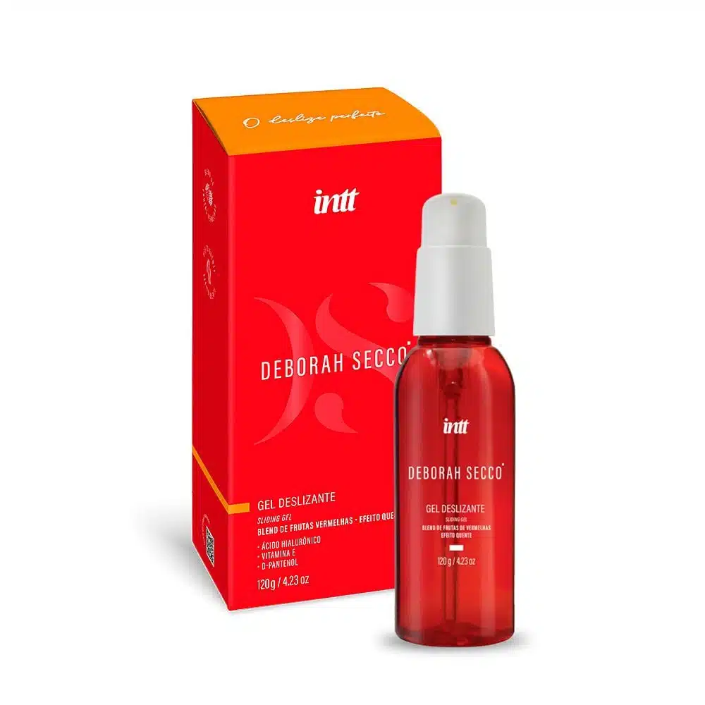 Gel Lubrificante Deslizante Íntimo Deborah Secco 120g Intt  Imagem 3