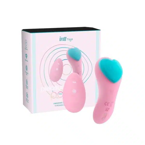 Pleasure Panty Intt Wellness Rosa Calcinha Vibratória Com Controle Remoto Sem Fio