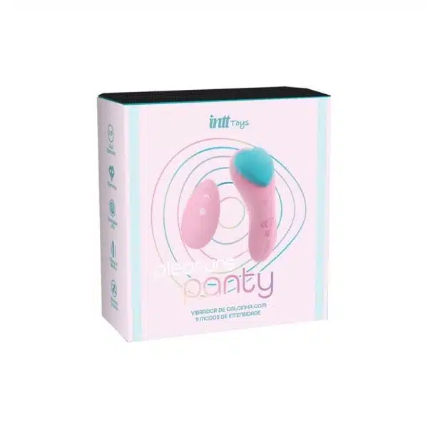 Pleasure Panty Intt Wellness Rosa Calcinha Vibratória Com Controle Remoto Sem Fio - Image 3