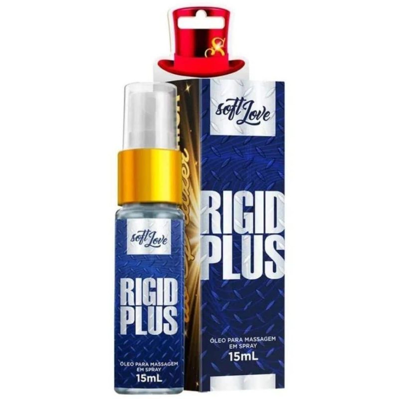 Rigid Plus Jatos Excitante Masculino em spray 15Ml Soft Love