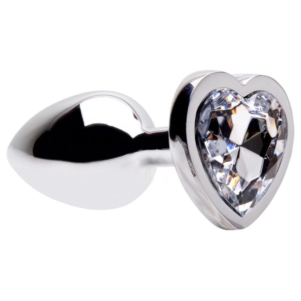 Plug Anal Médio de Metal Coração Pedra Sensual Love - Imagem 8