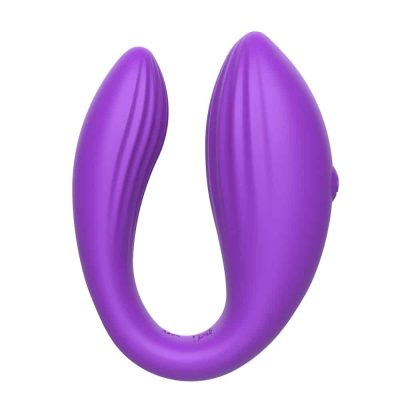Vibrador para Casal Roxo com 10 Modos de Vibração,com Controle via Aplicativo - Mannuo 16 15337891881 cd046 roxo 02