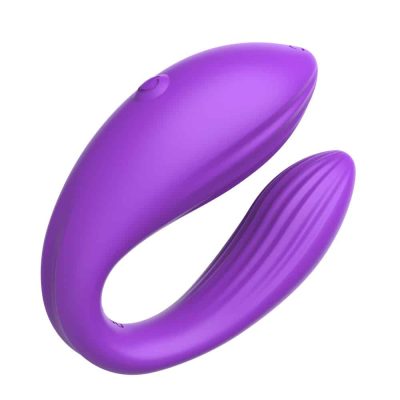 Vibrador para Casal Roxo com 10 Modos de Vibração,com Controle via Aplicativo - Mannuo 15 15337891901 cd046 roxo