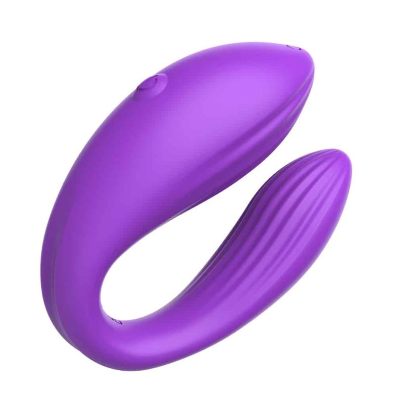 Vibrador para Casal Roxo com 10 Modos de Vibração,com Controle via Aplicativo - Mannuo - Imagem 2