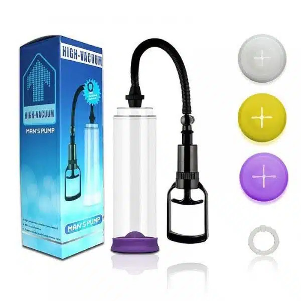 Bomba Peniana Manual - High-Vaccum Man's Pump 20x6cm