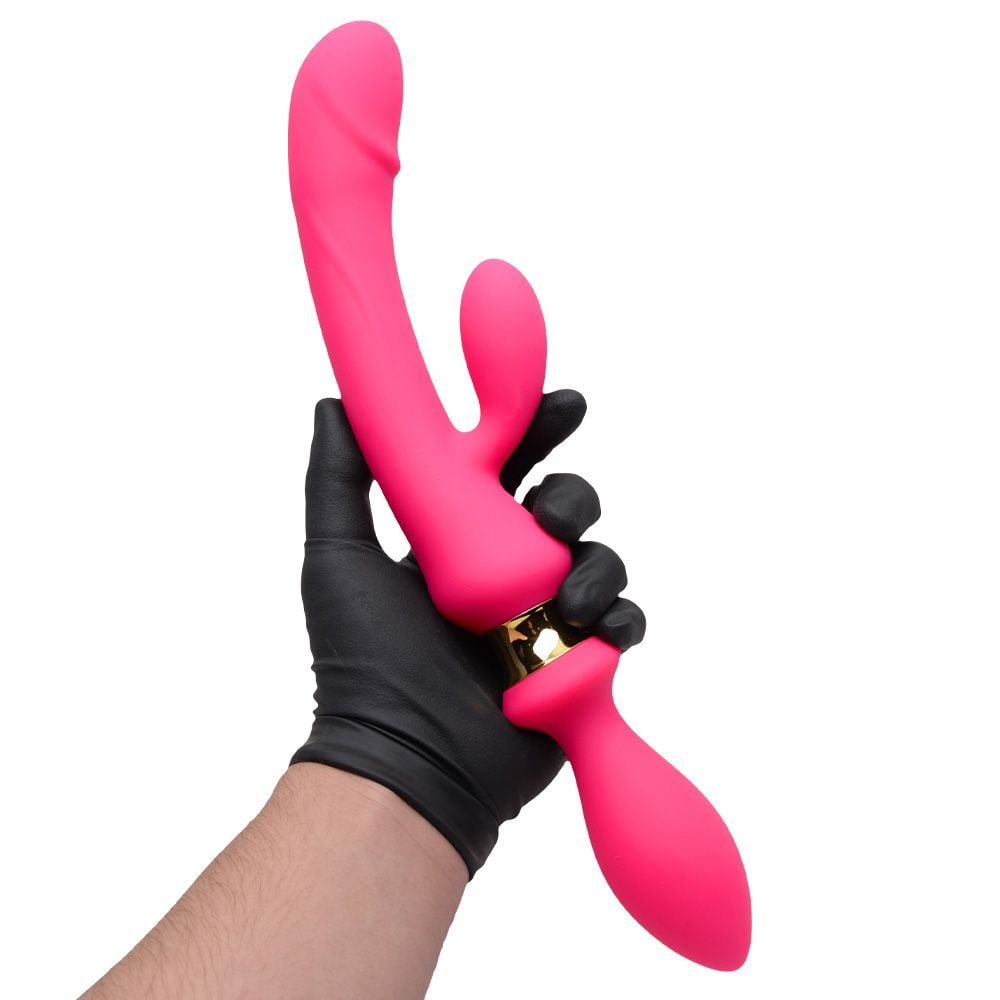 Serendipity Vibrador Dupla Penetração I-Moon - Pink 8 Serendipity Vibrador Dupla Penetração I-Moon - Pink - Imagem 8