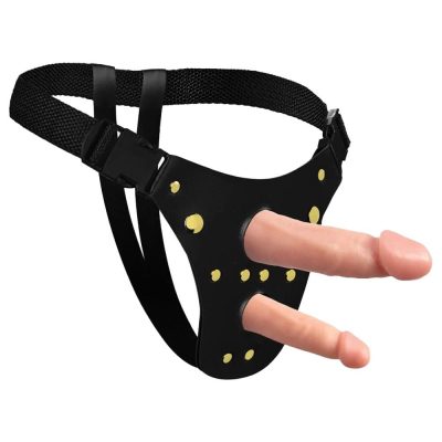 Alternative view of Cinta Ativa Dupla Pênis 15,5 X 4,5Cm E 12,5 X 3,5Cm Soulsex