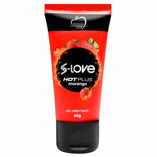 S-Love Lubrificante Íntimo Hot de morango 60G Sensual Love