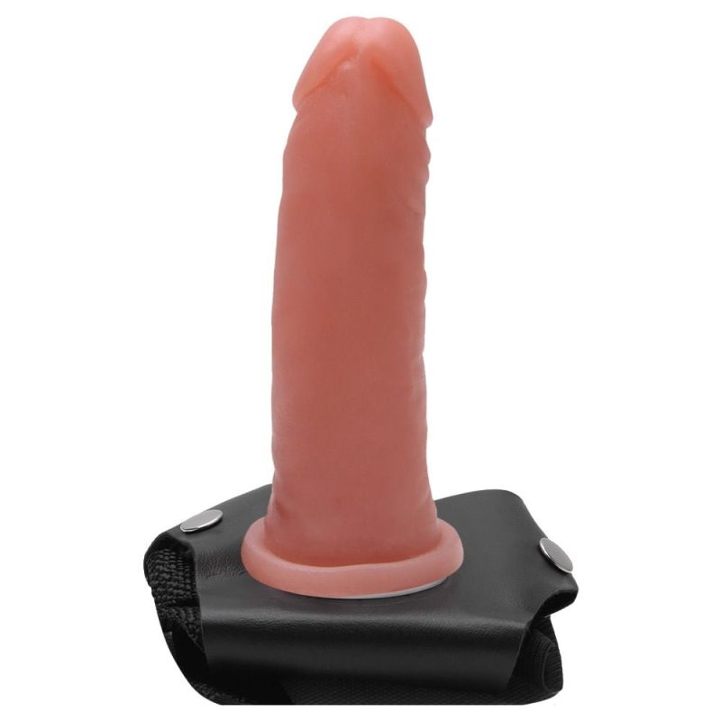Cinta Com Pênis Cyber 14,5 X 4Cm Vértebra Pau Brasil - Imagem 4