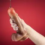 Pênis Real Dick Ultra Realístico Com Escroto e Ventosa 18 X 4,4 cm - Imagem 2