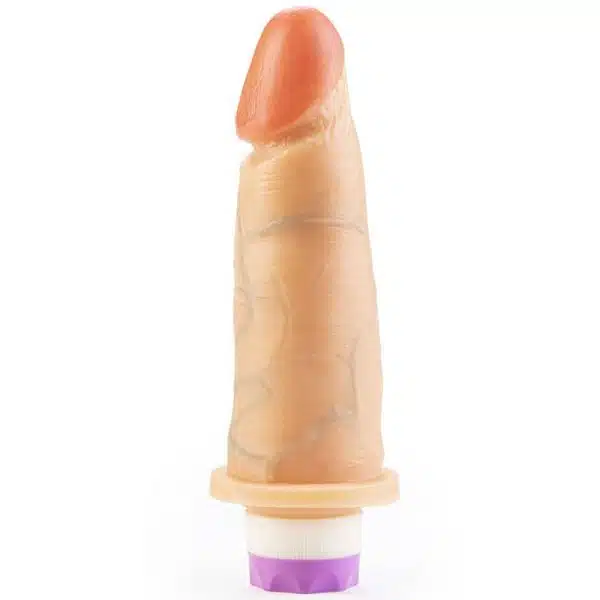 Pênis Real Dick Ultra Realístico Com Vibro 15,3 X 4,5 cm - Image 6