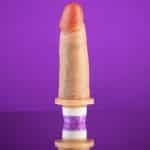 Pênis Real Dick Ultra Realístico Com Vibro 15,3 X 4,5 cm